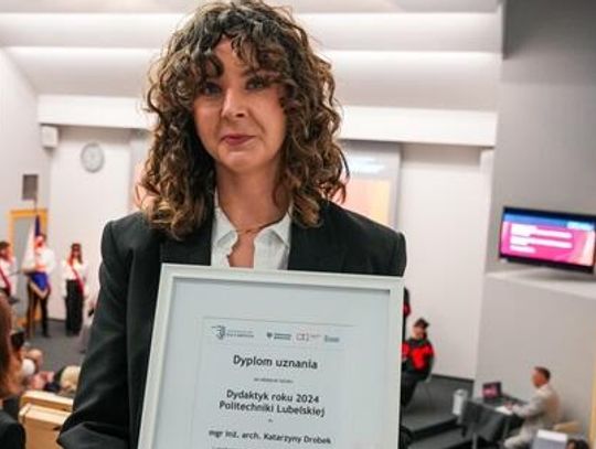 Studenci Politechniki Lubelskiej wybrali najlepszego wykładowcę