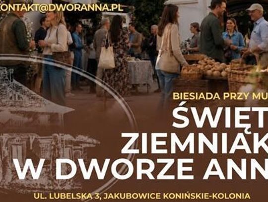 Ziemniak ma swoje święto! Dwór Anna zaprasza na dwie jesienne biesiady