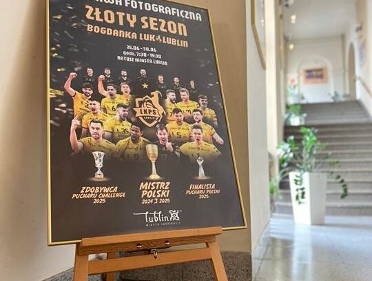 Zobacz Puchar Mistrza Polski z bliska! „Złoty sezon Bogdanki LUK Lublin”