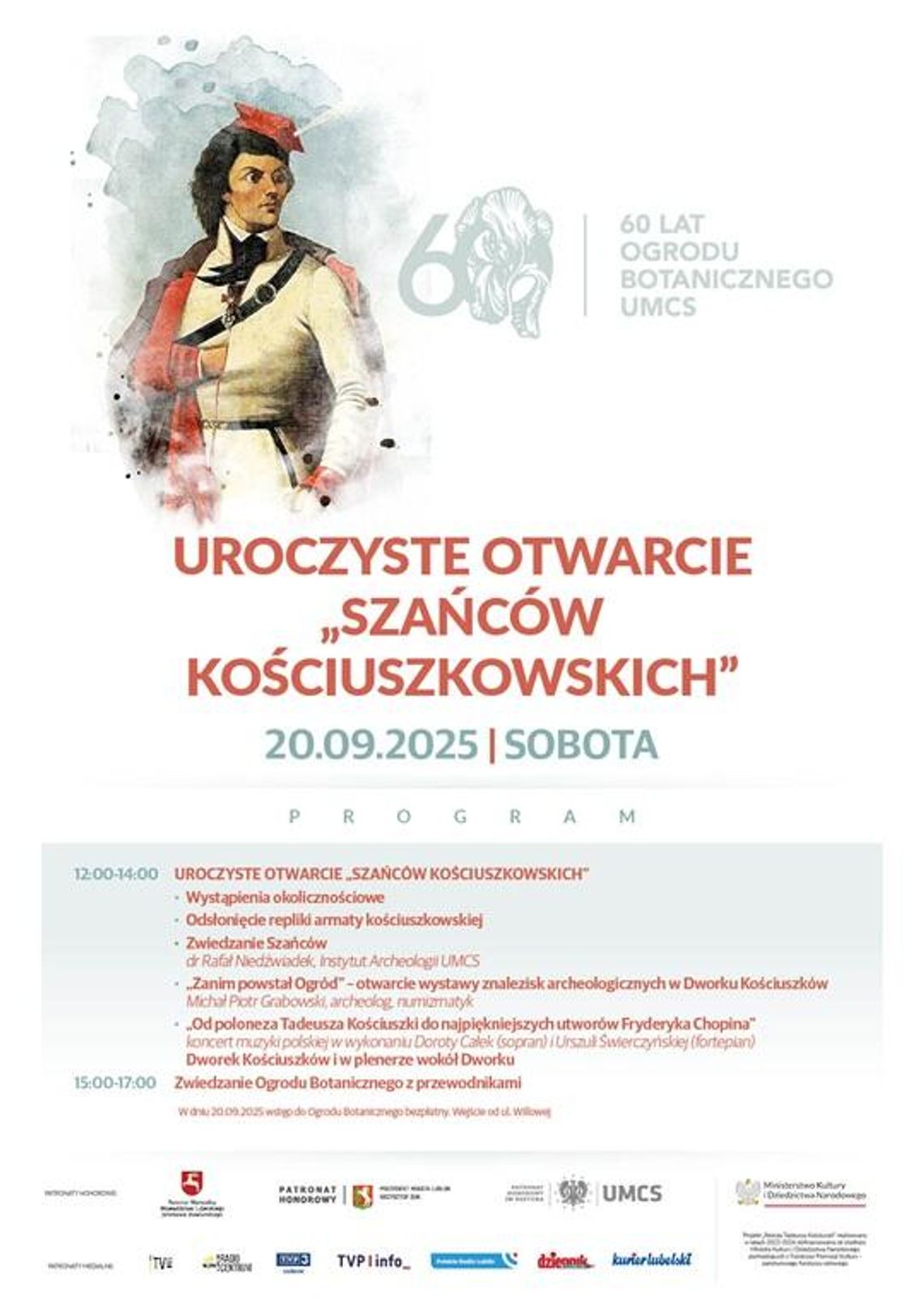 60 lat Ogrodu Botanicznego UMCS. Święto z historią, muzyką i odkryciami archeologicznymi 60 lat Ogrodu Botanicznego UMCS. Święto z historią, muzyką i odkryciami archeologicznymi