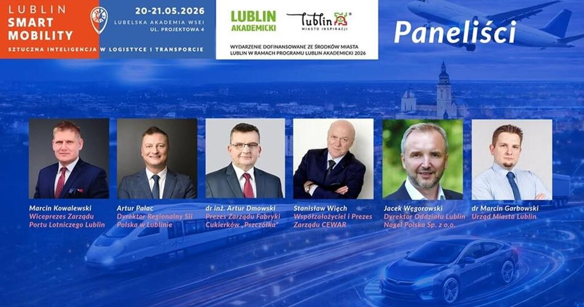 AI zmienia logistykę i transport. Eksperci spotkają się w Lublinie podczas LUBLIN SMART MOBILITY 2026