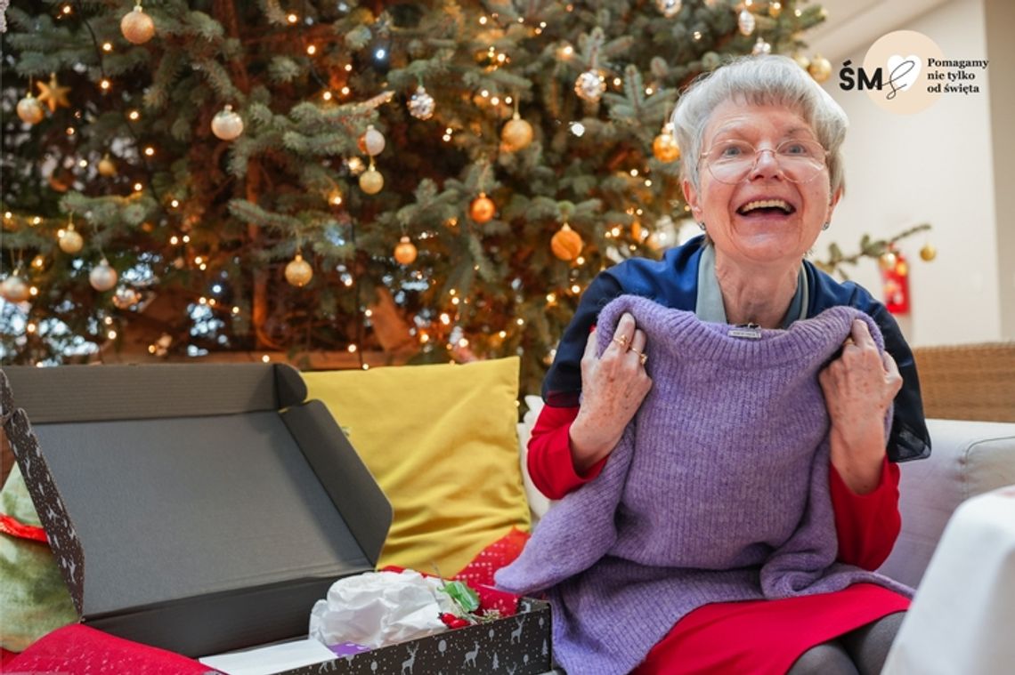Akcja Listy spełnia świąteczne marzenia seniorów z DPS. Akcja Listy spełnia świąteczne marzenia seniorów z DPS.