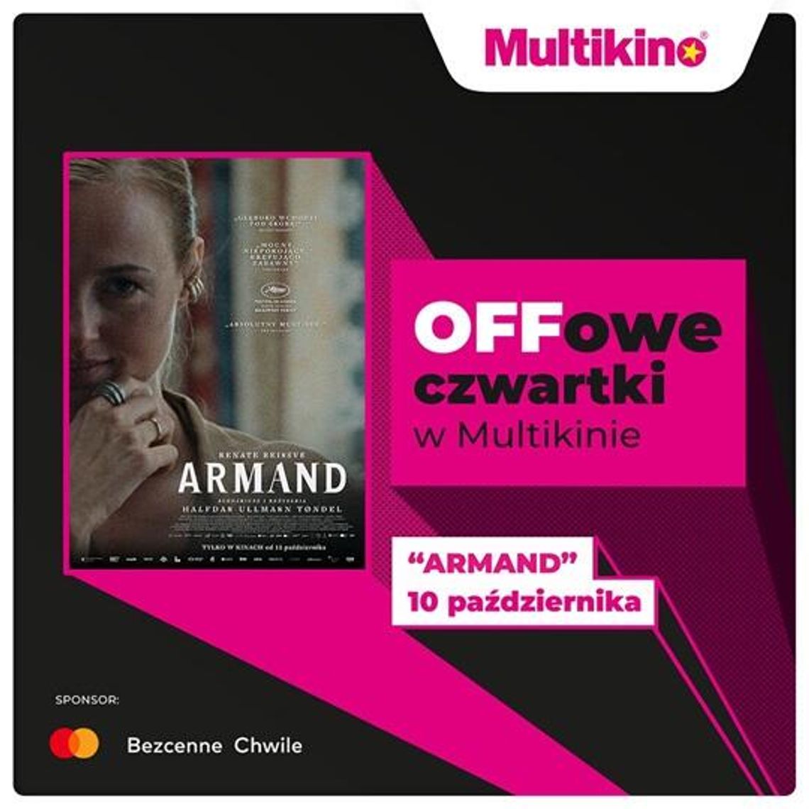 „Armand” podczas OFFowych czwartków w Multikinie