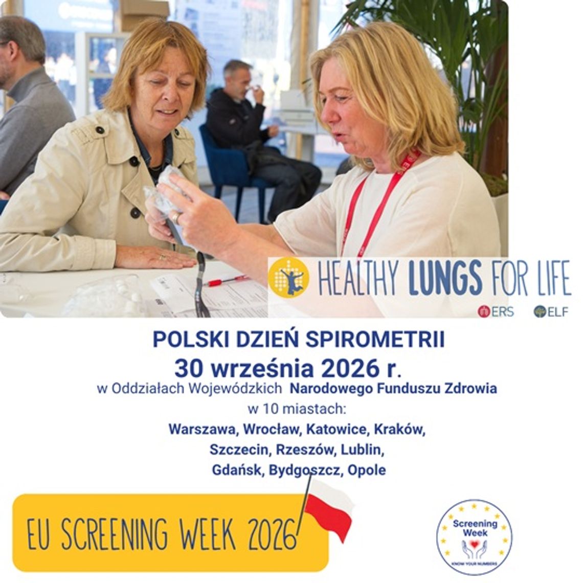 Bezpłatna spirometria w Lublinie. Przyjdź do NFZ bez rejestracji Bezpłatna spirometria w Lublinie. Przyjdź do NFZ bez rejestracji