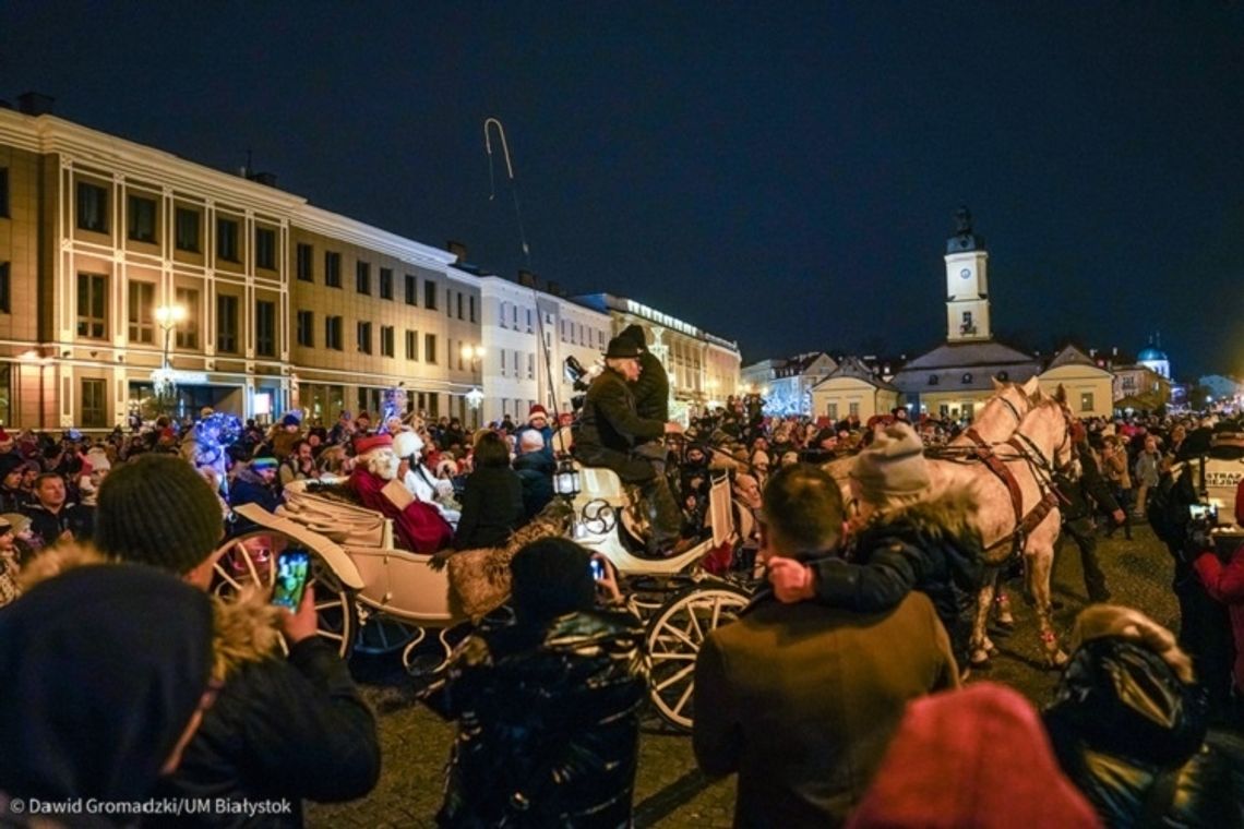 Białystok: Jarmark, Mikołaj i dwie karuzele