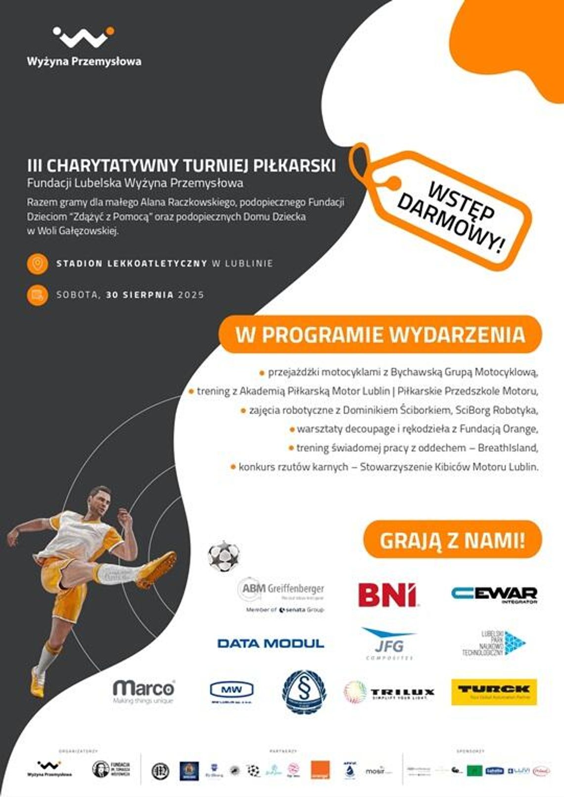 Biznes gra dla dzieci – III Charytatywny Turniej Piłkarski w Lublinie już w sobotę!