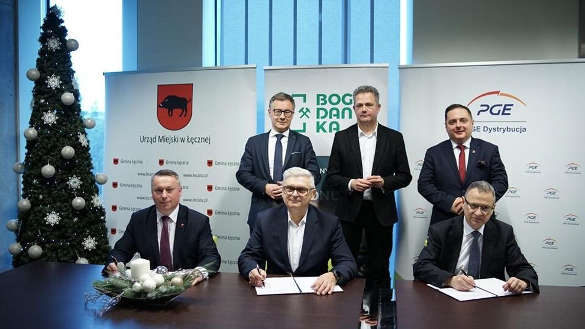 Bogdanka, PGE Dystrybucja i Gmina Łęczna łączą siły na rzecz nowej strefy ekonomicznej Bogdanka, PGE Dystrybucja i Gmina Łęczna łączą siły na rzecz nowej strefy ekonomicznej