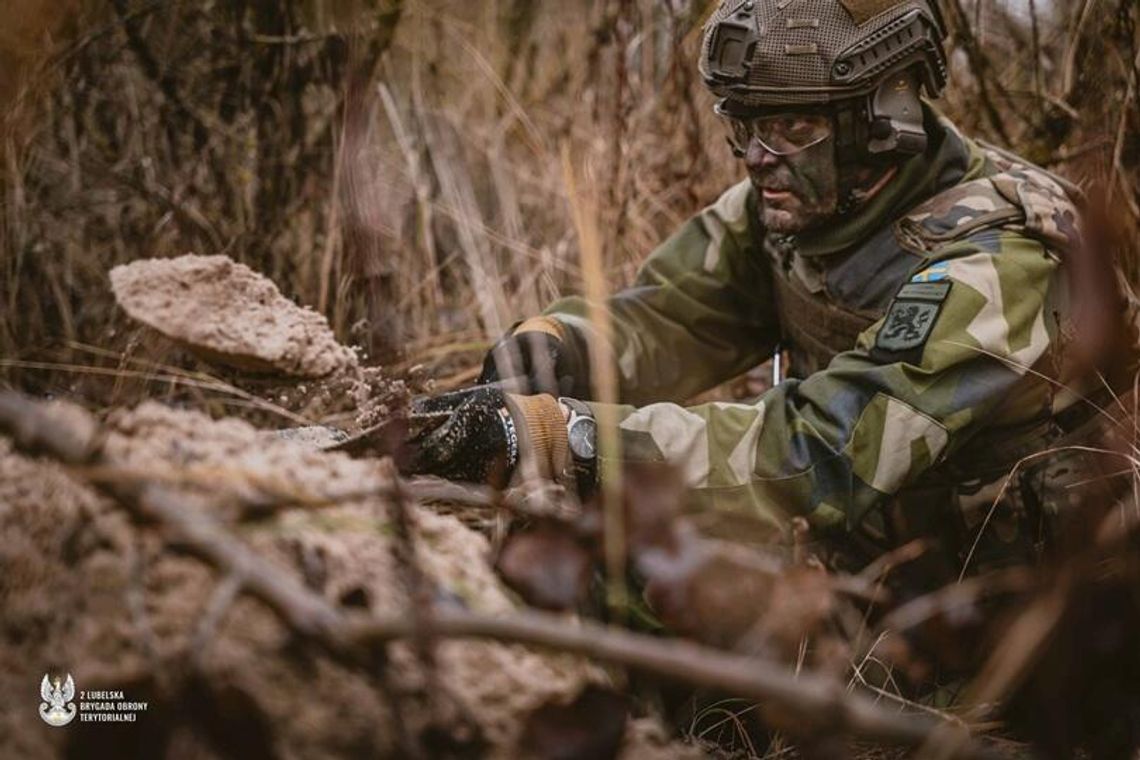 Delegacja Hemvärnet szkoliła się z lubelskimi Terytorialsami