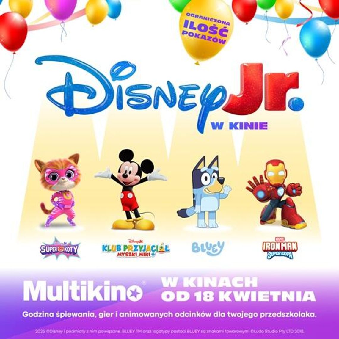 Disney Junior wraca do kin! Interaktywne seanse dla dzieci już w Multikinie Disney Junior wraca do kin! Interaktywne seanse dla dzieci już w Multikinie