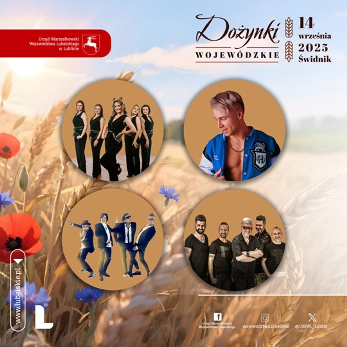 Dożynki Wojewódzkie 2025 w Świdniku: Lady Pank, IRA i Skolim na scenie! Dożynki Wojewódzkie 2025 w Świdniku: Lady Pank, IRA i Skolim na scenie!