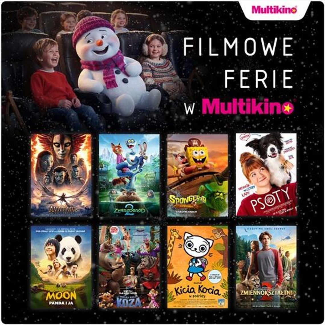 Ferie na wielkim ekranie Multikina. Animacje i filmy familijne idealne na końcówkę zimowej przerwy. Ferie na wielkim ekranie Multikina. Animacje i filmy familijne idealne na końcówkę zimowej przerwy.