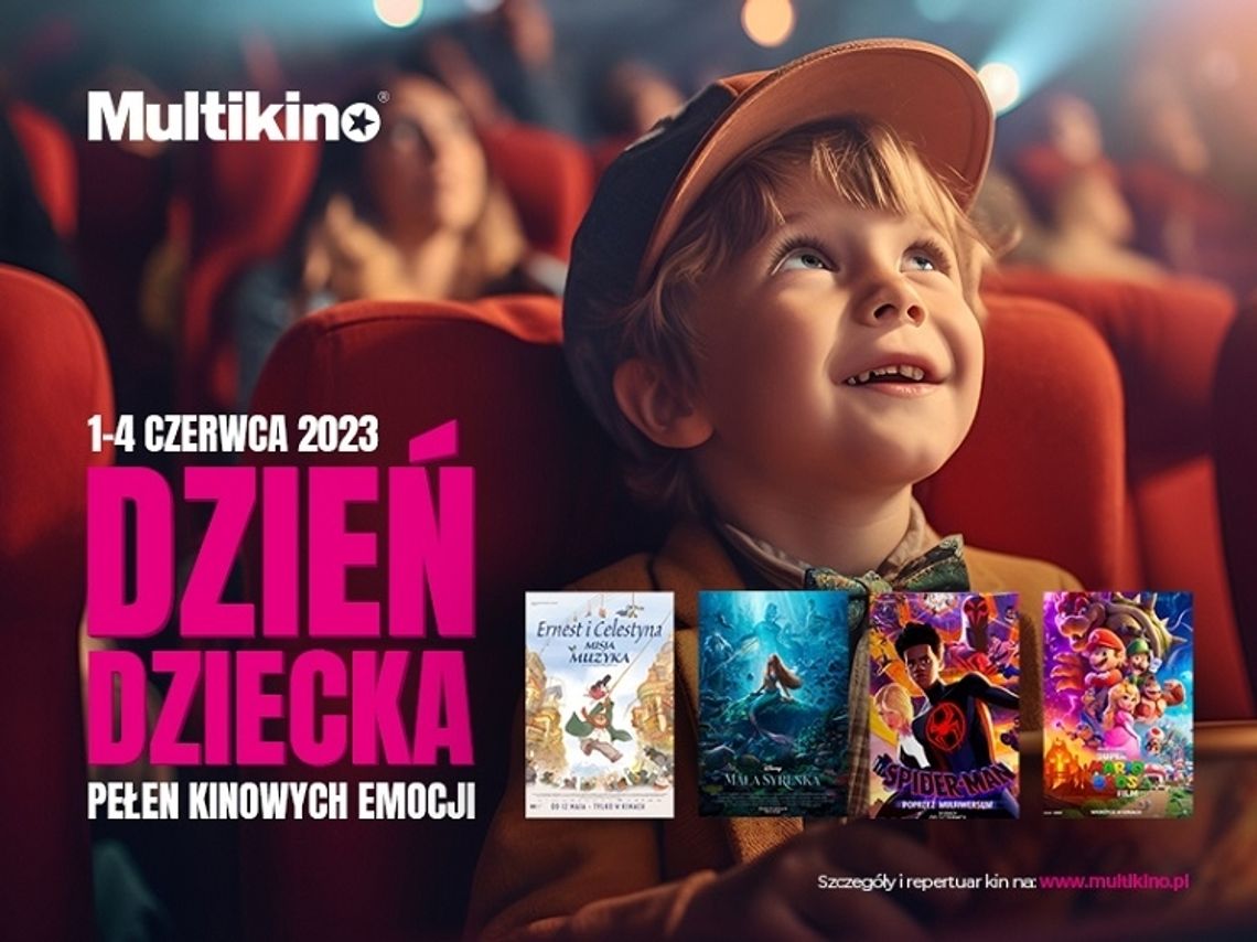 Kino to zawsze trafiony prezent na Dzień Dziecka!