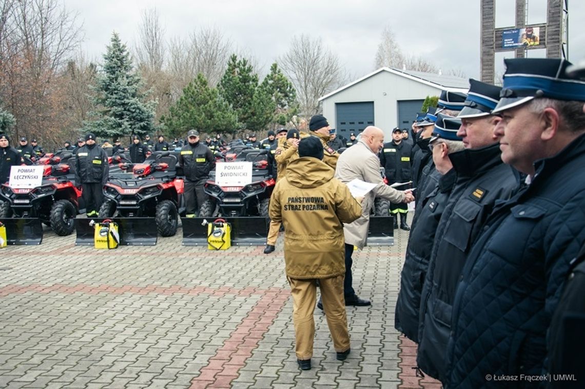 Kolejna partia sprzętu trafiła do strażaków z województwa lubelskiego