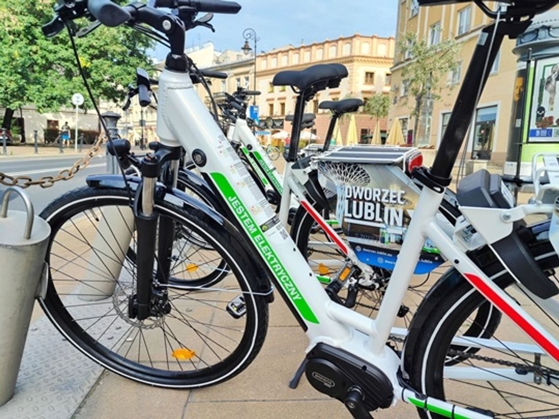 Kolejne „elektryki” we flocie Lubelskiego Roweru Miejskiego.