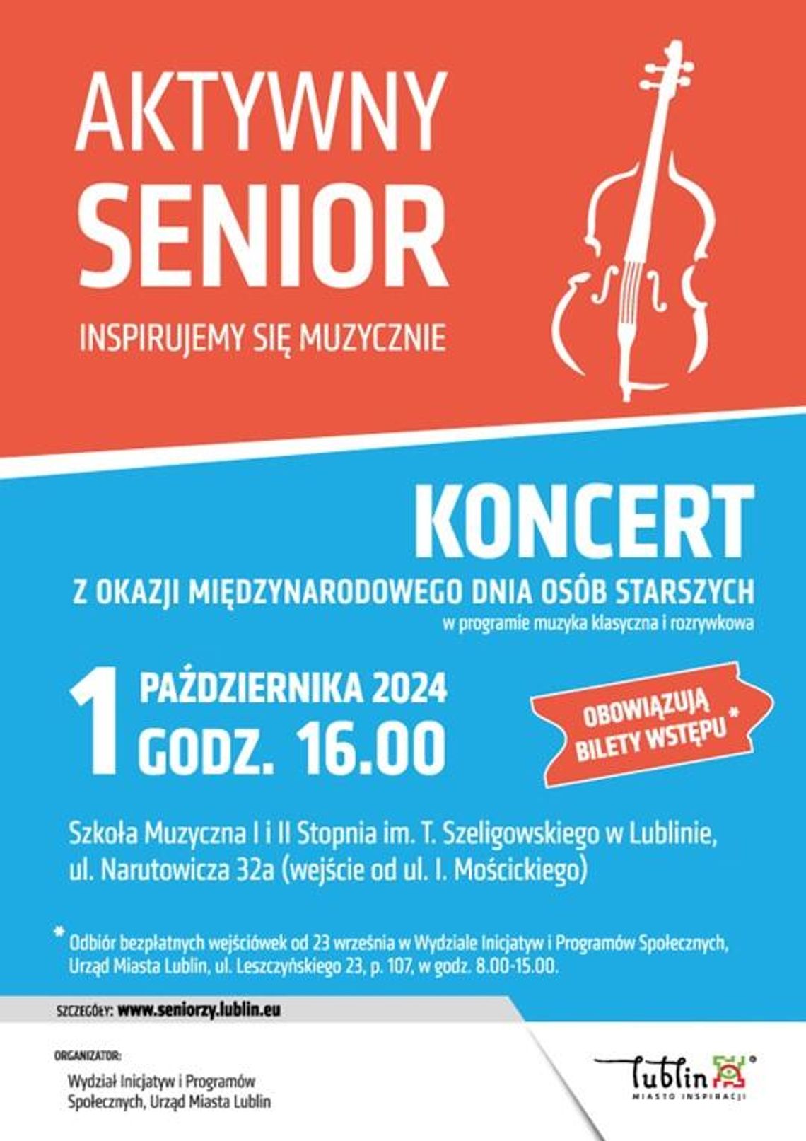 koncert z okazji Międzynarodowego Dnia Osób Starszych