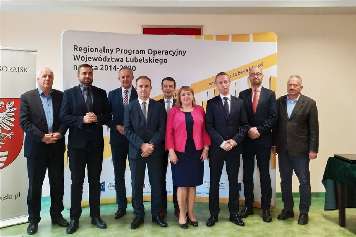 Konferencja dotycząca przetargu na rozbudowę DW 835 Biłgoraj 10.10.2019