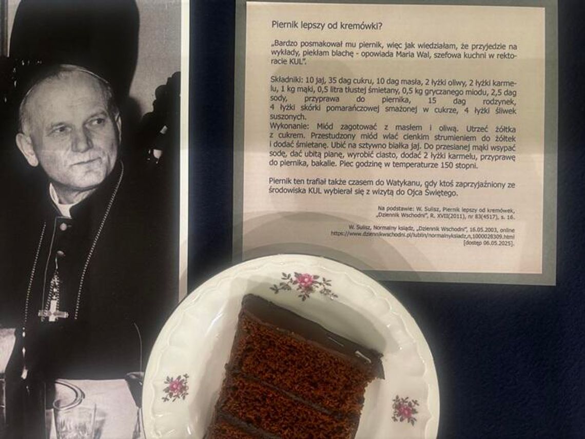 KULtowy piernik papieża. Poznaj przepis na ulubione ciasto Jana Pawła II