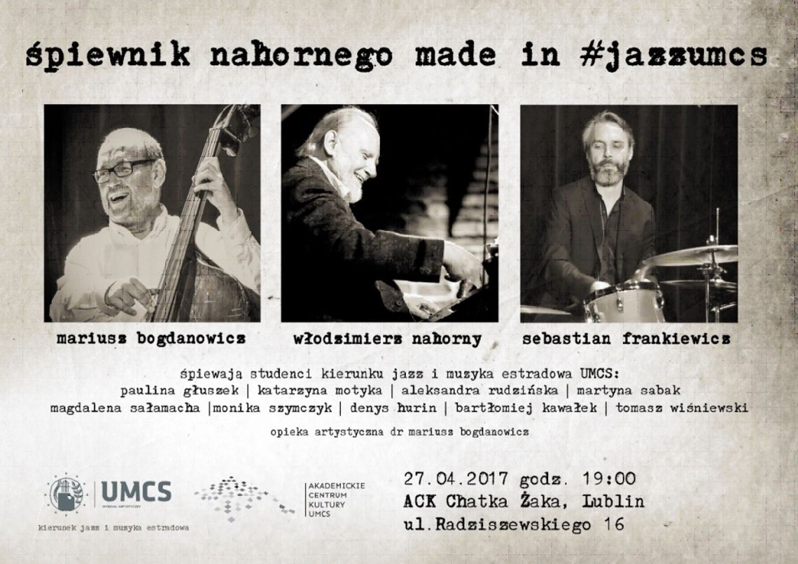 Legenda jazzu w Lublinie