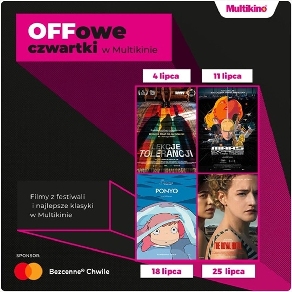 Lipiec z „OFFowymi czwartkami” w Multikinie!