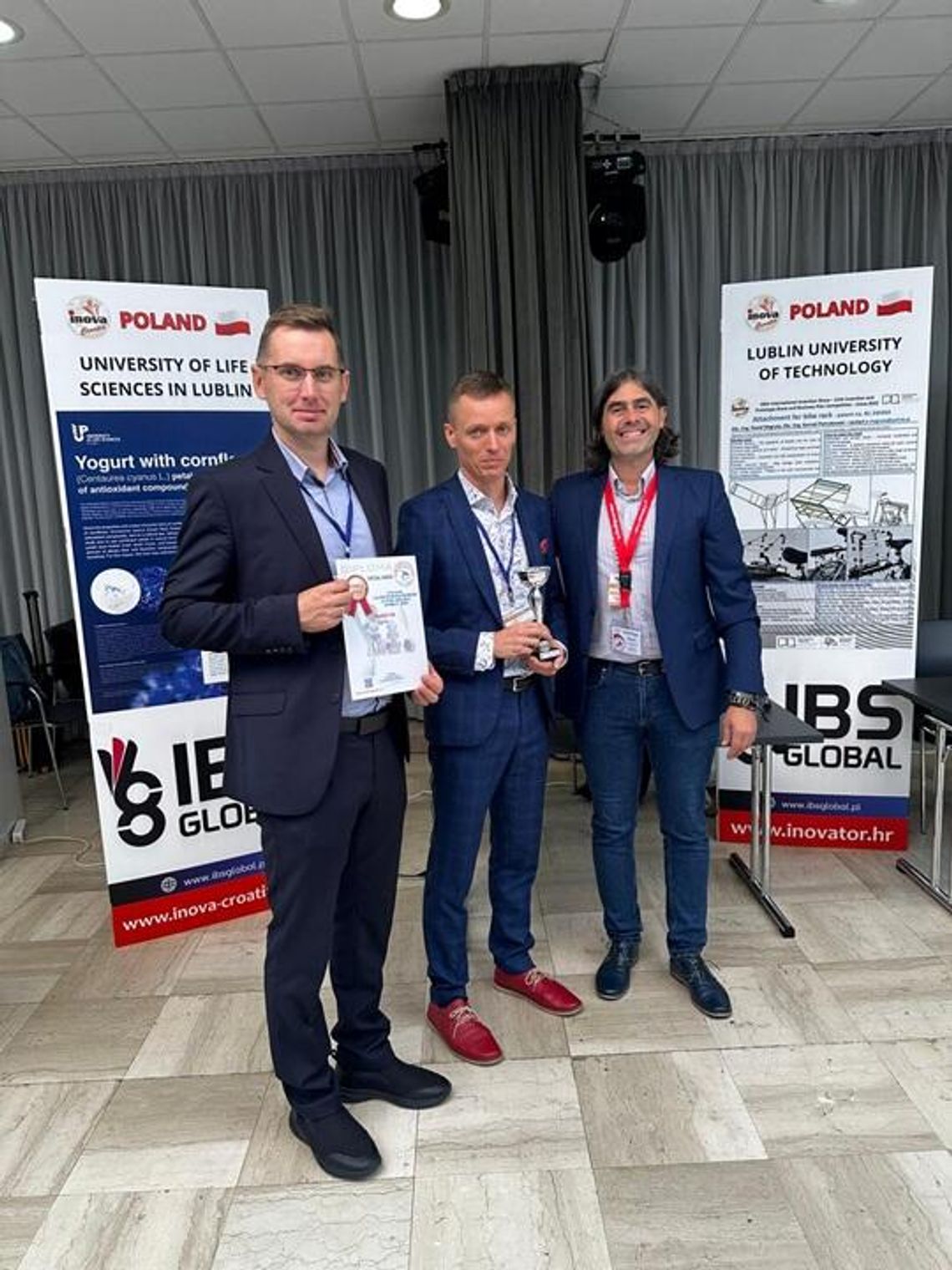 Lubelscy naukowcy zdobyli złoto w Chorwacji. Ich sportowe wynalazki podbiły międzynarodowe targi INOVA 2025