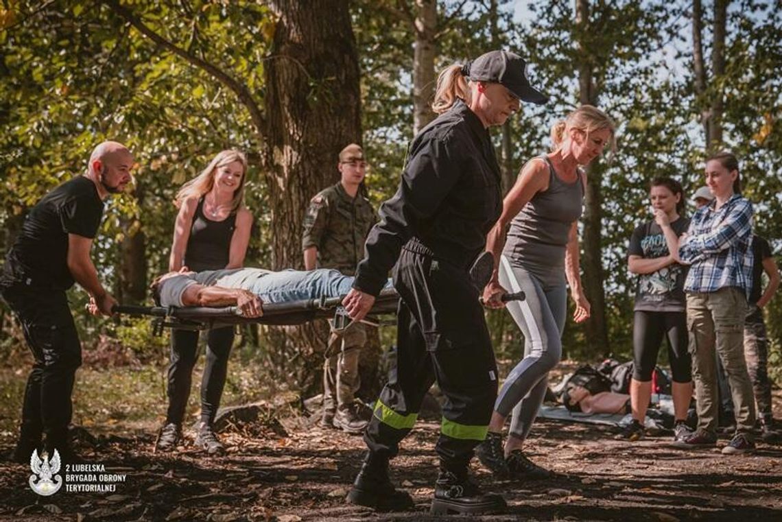 Lubelscy urzędnicy na poligonie