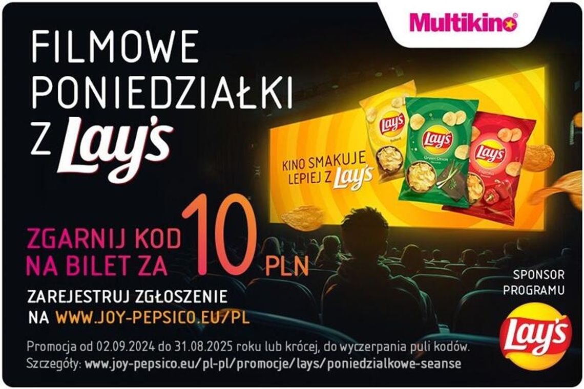 Lubię poniedziałek w Multikinie.