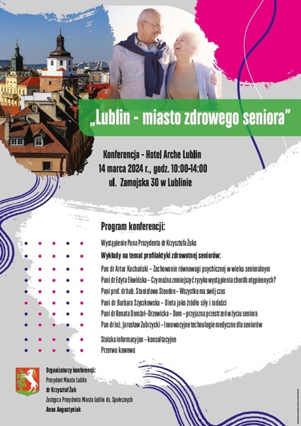 „Lublin - miasto zdrowego seniora” - konferencja w Arche.