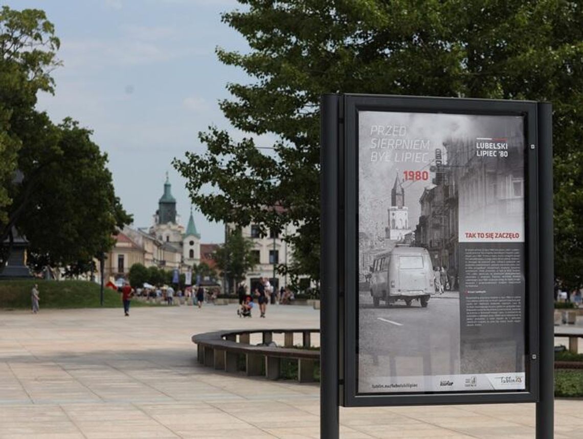 Lublin pamięta o bohaterach Lubelskiego Lipca ’80. Wystawa „Przed sierpniem był lipiec”