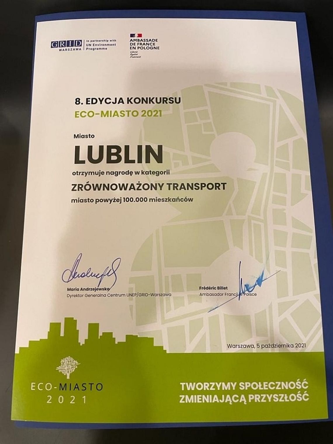 Lublin po raz kolejny z tytułem Eco-Miasto