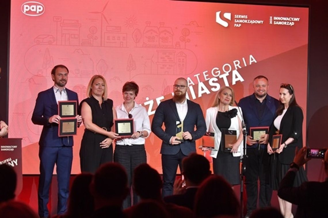 Lublin podwójnym laureatem w konkursie Innowcyjny Samorząd 2024.