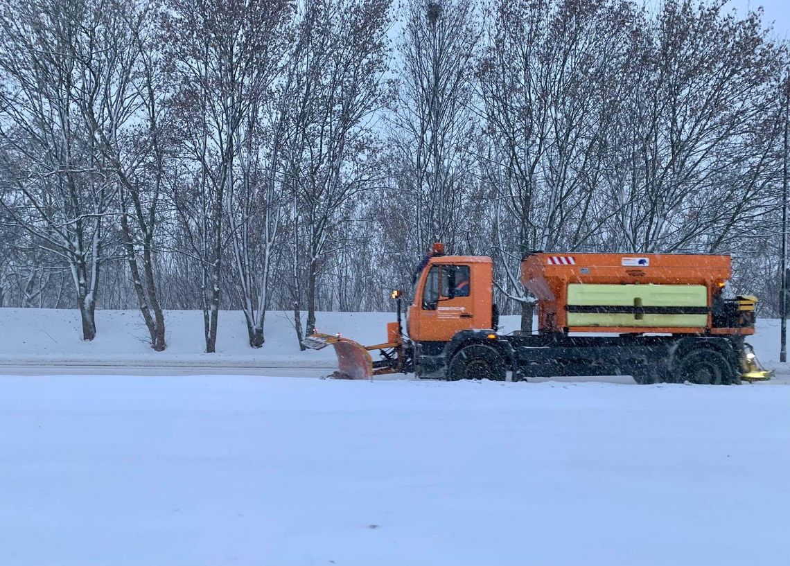 Lublin : Zimowe odśnieżanie miasta już rozpoczęte