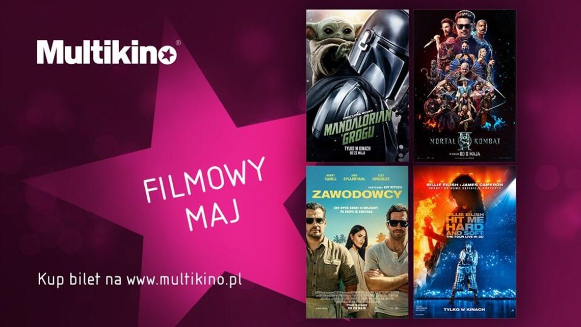 Maj pełen premier w Multikinie. Wielkie widowiska, muzyczne wydarzenia i kino dla całej rodziny Maj pełen premier w Multikinie. Wielkie widowiska, muzyczne wydarzenia i kino dla całej rodziny