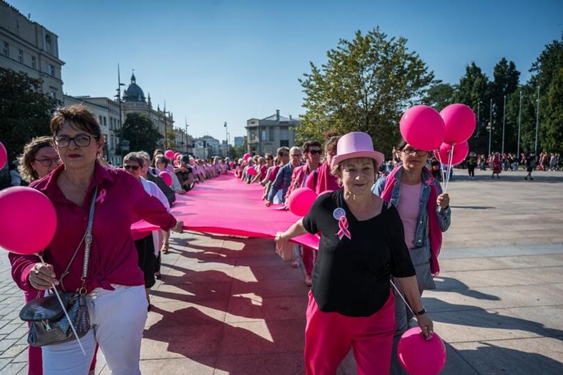 Marsz Różowej Wstążki w Lublinie – solidarność, profilaktyka i edukacja o raku piersi
