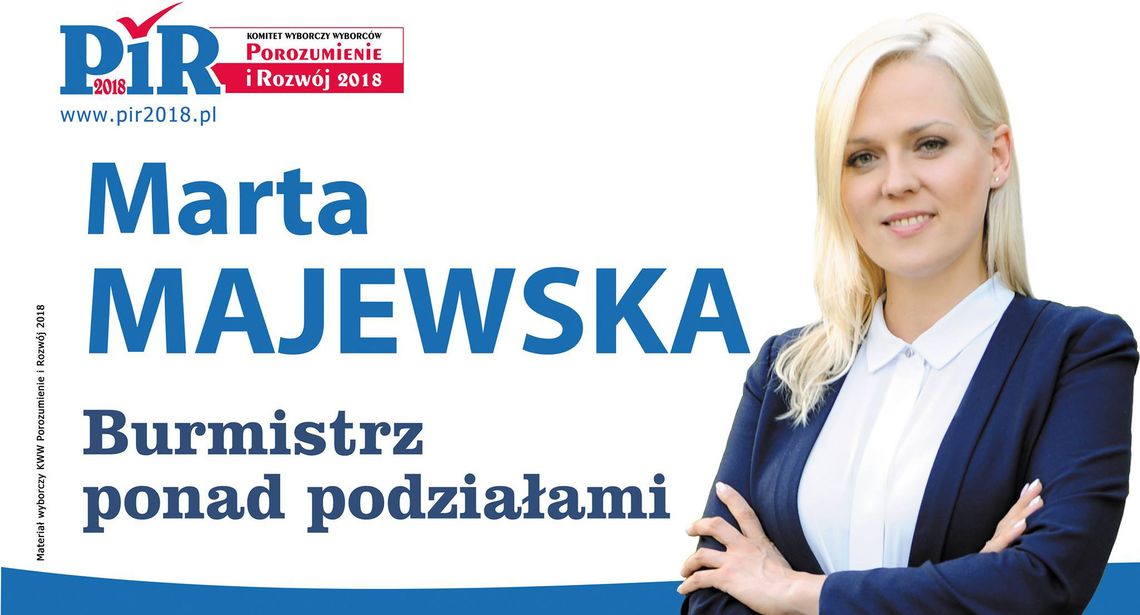 Marta Majewska - burmistrzem Hrubieszowa