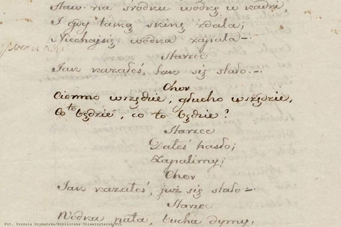 Mickiewicz poprawiał ten rękopis. Niezwykłe „Dziady” są w Lublinie Mickiewicz poprawiał ten rękopis. Niezwykłe „Dziady” są w Lublinie