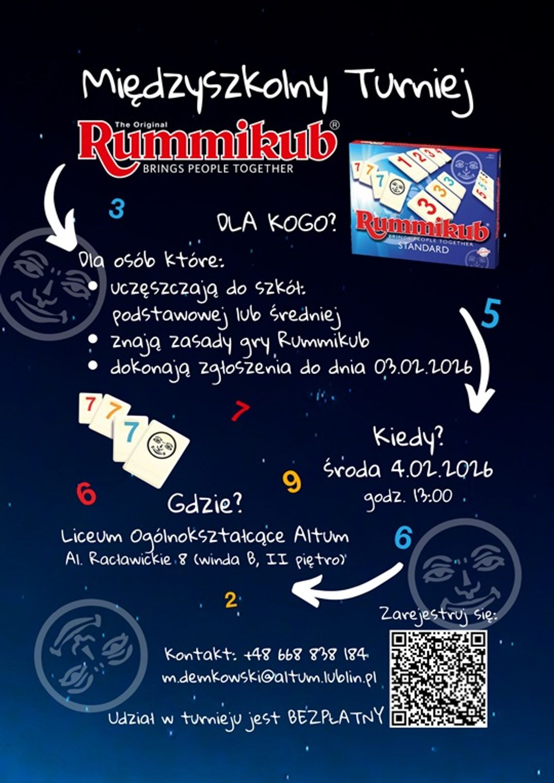 Międzyszkolny Turniej Rummikub w Lublinie - strategiczna gra, wielkie emocje