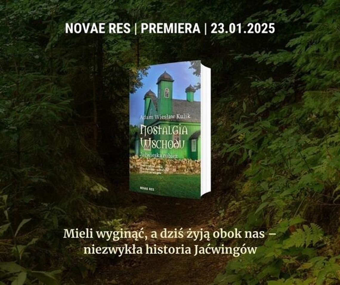 Mieli wyginąć, a dziś żyją obok nas - premiera nowej książki wydawnictwa Nova Res