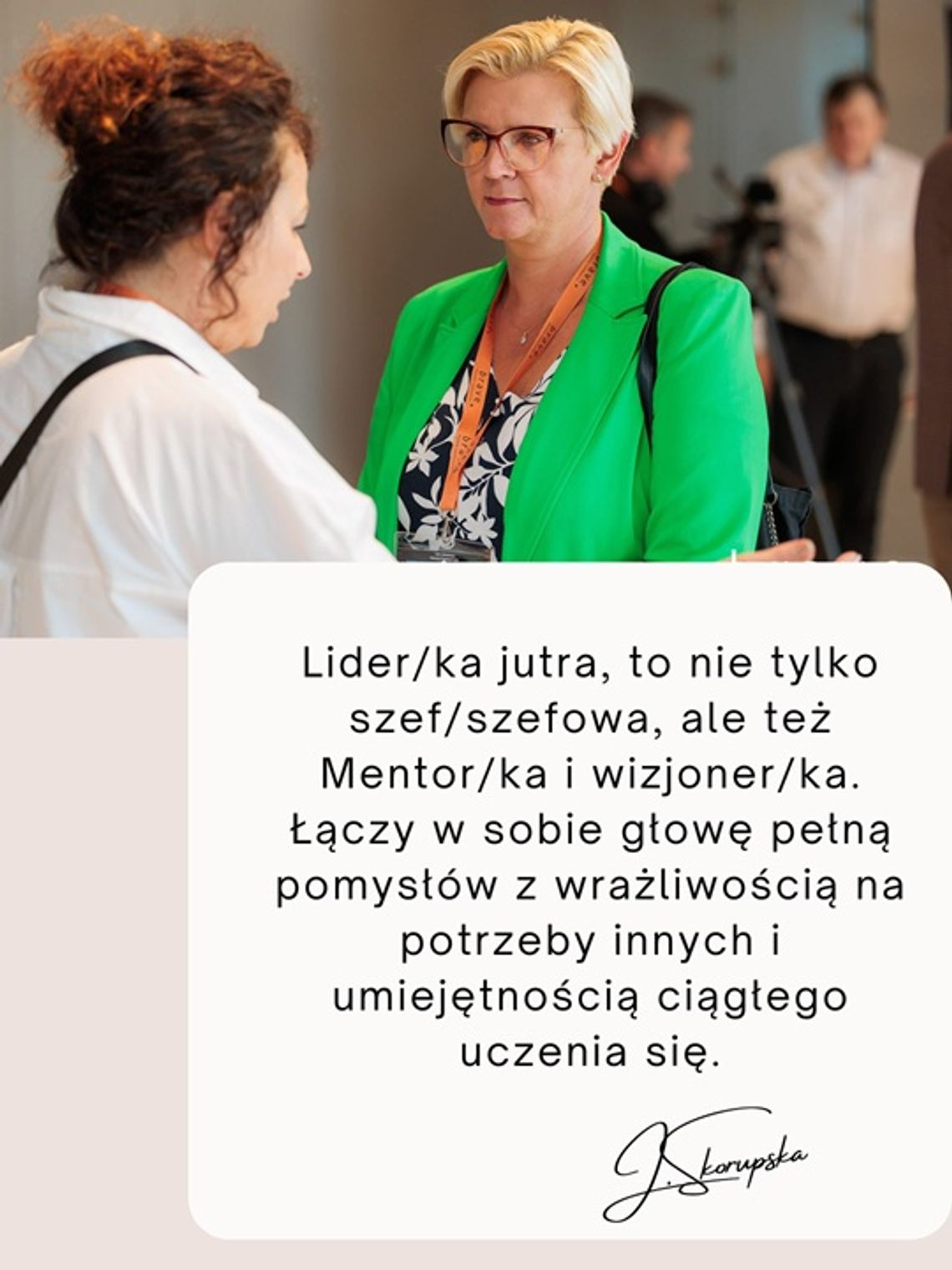 Most do nowoczesnego przywództwa opartego na wartościach- rozmowa z Justyną Skorupską i Łukaszem Szymulą