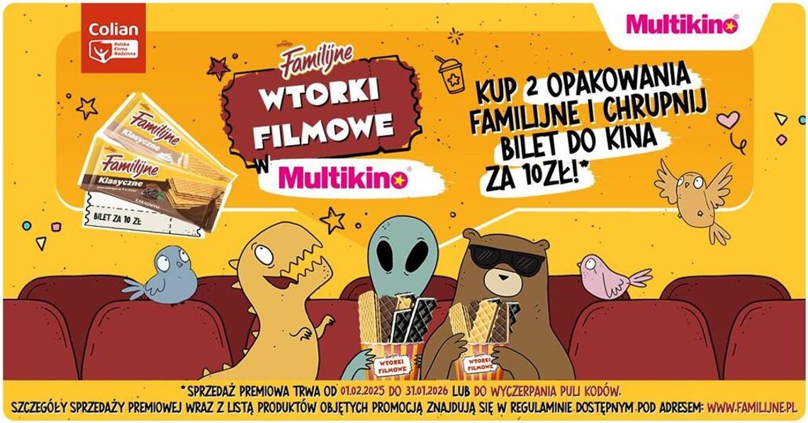 Multikino zaprasza w lato na „Familijne wtorki filmowe”!