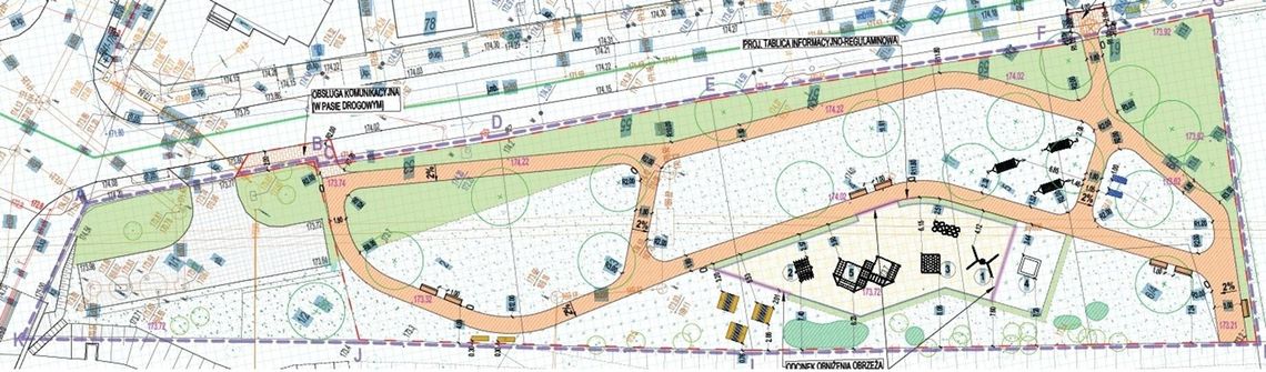 Nad Czerniejówką powstanie skwer z polem hamakowym, placem zabaw i bogatą roślinnością