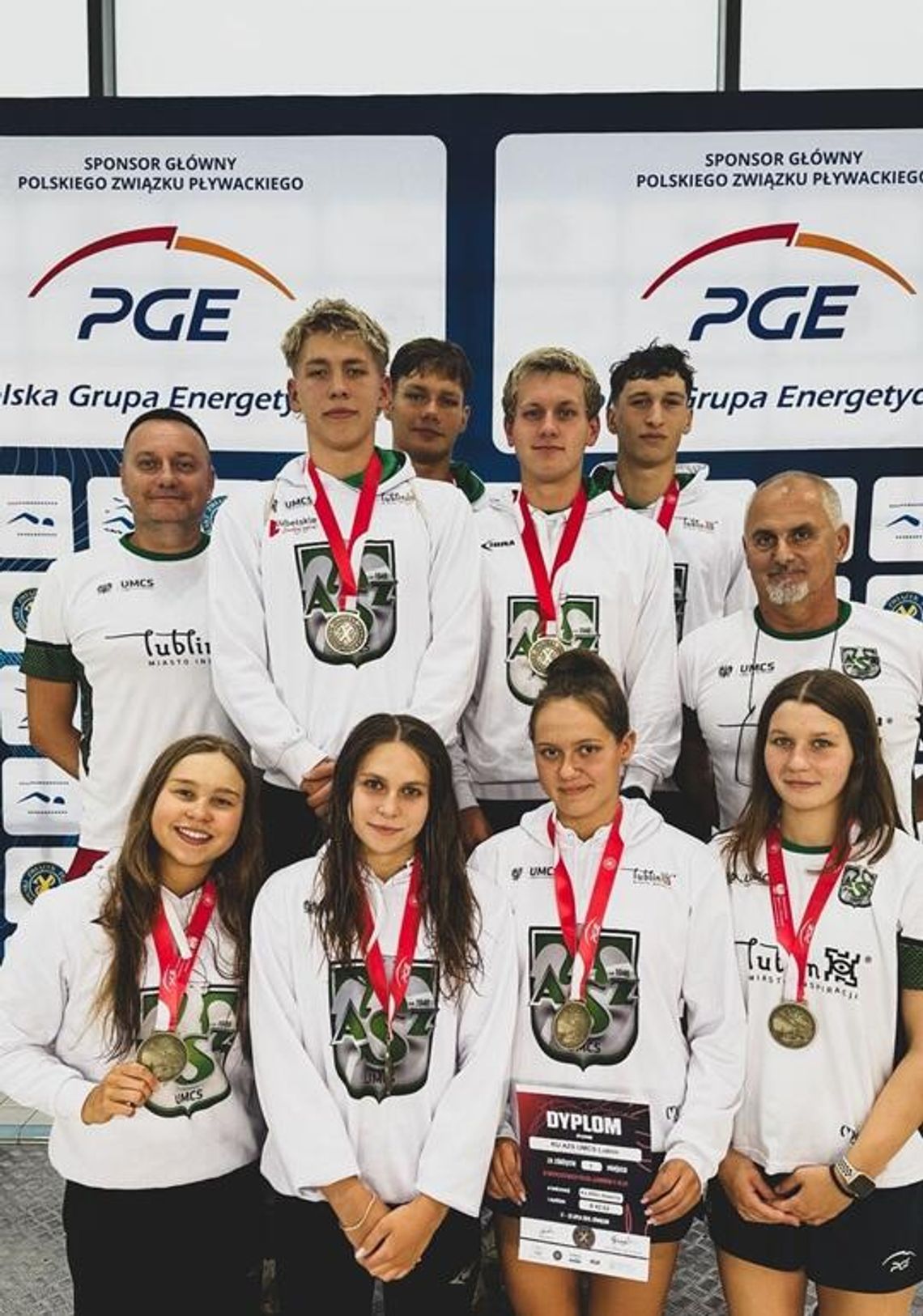 Najlepsi w klasyfikacjach punktowej i medalowej. Lubelscy pływacy znów na szczycie