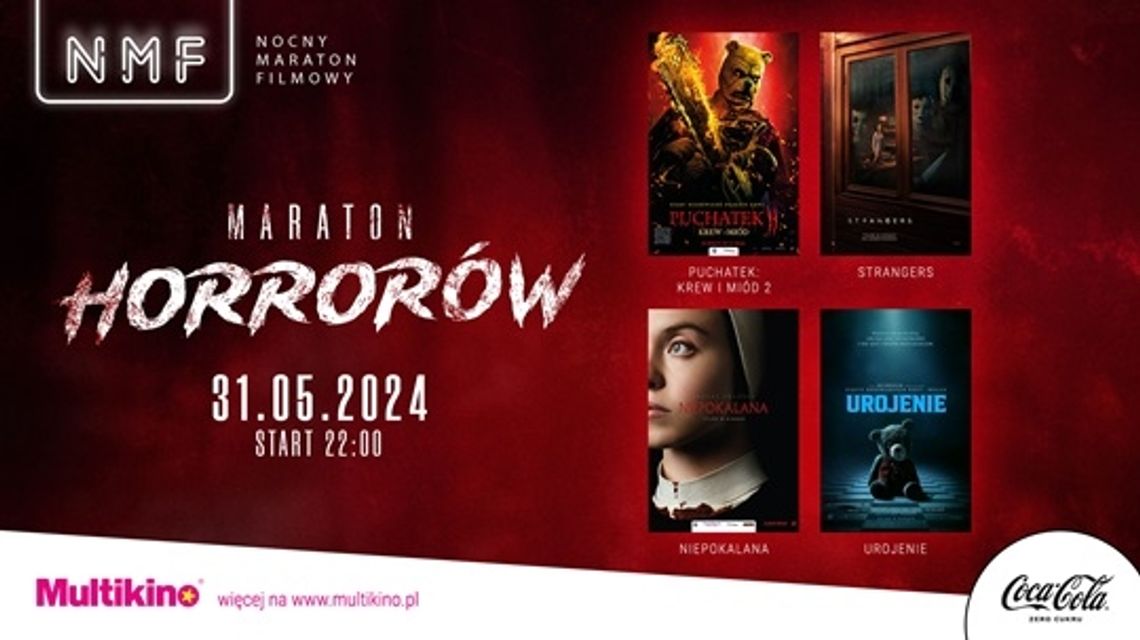 NMF: Maraton Horrorów 31 maja 2024 w Multikinie.