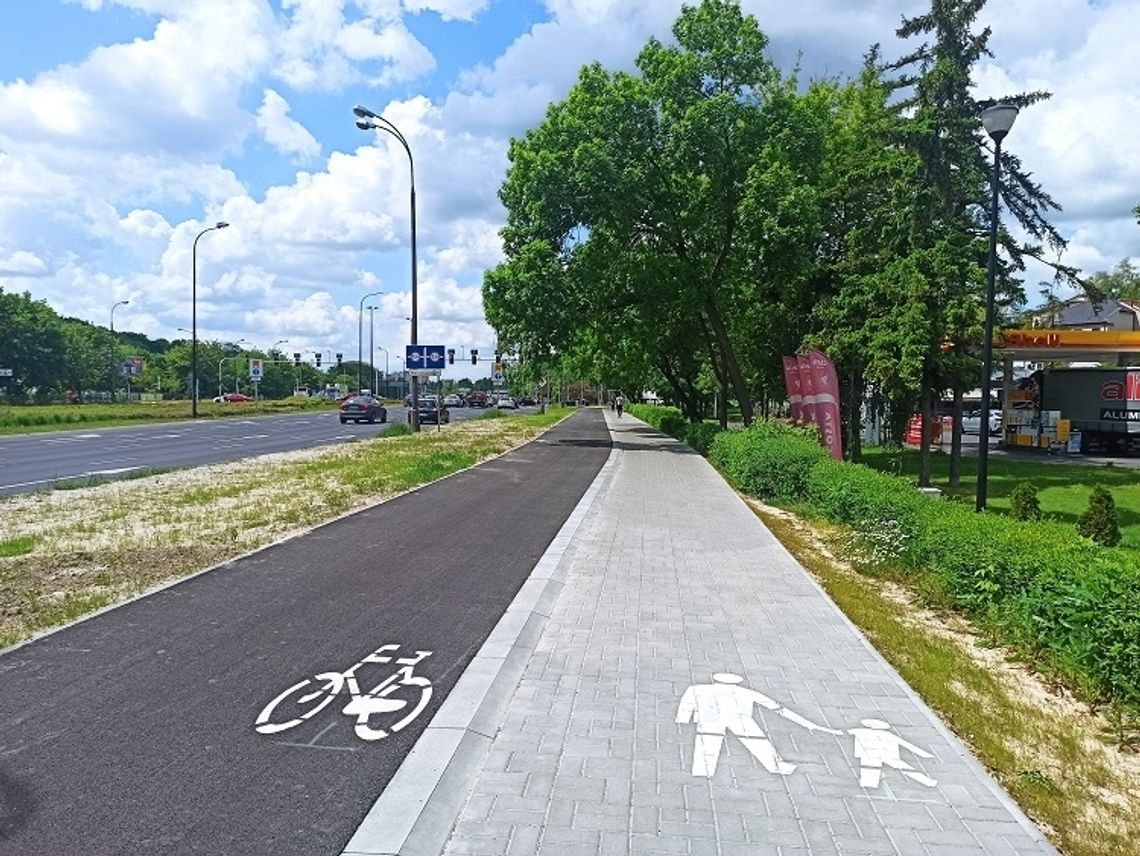 Nowa ścieżka rowerowa w dzielnicy Sławin