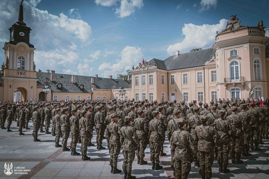 Nowi Terytorialsi 2 Lubelskiej Brygady OT przysięgali  w Radzyniu Podlaskim
