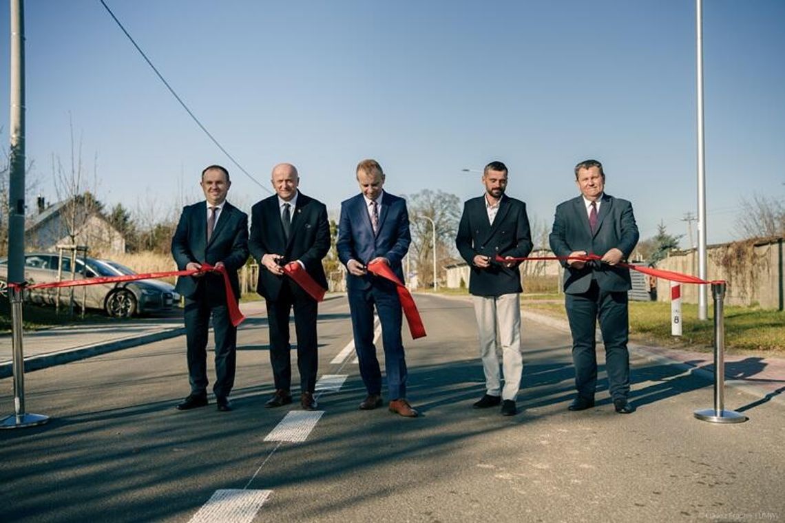 Oficjalne otwarcie drogi wojewódzkiej nr 860 w Sadurkach