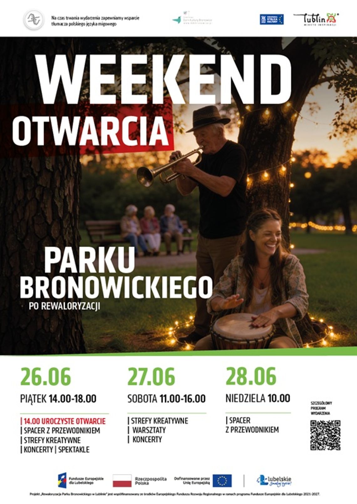 Park Bronowicki jak nowy! Lublin otwiera odmienioną zieloną perełkę za blisko 9 mln zł Park Bronowicki jak nowy! Lublin otwiera odmienioną zieloną perełkę za blisko 9 mln zł