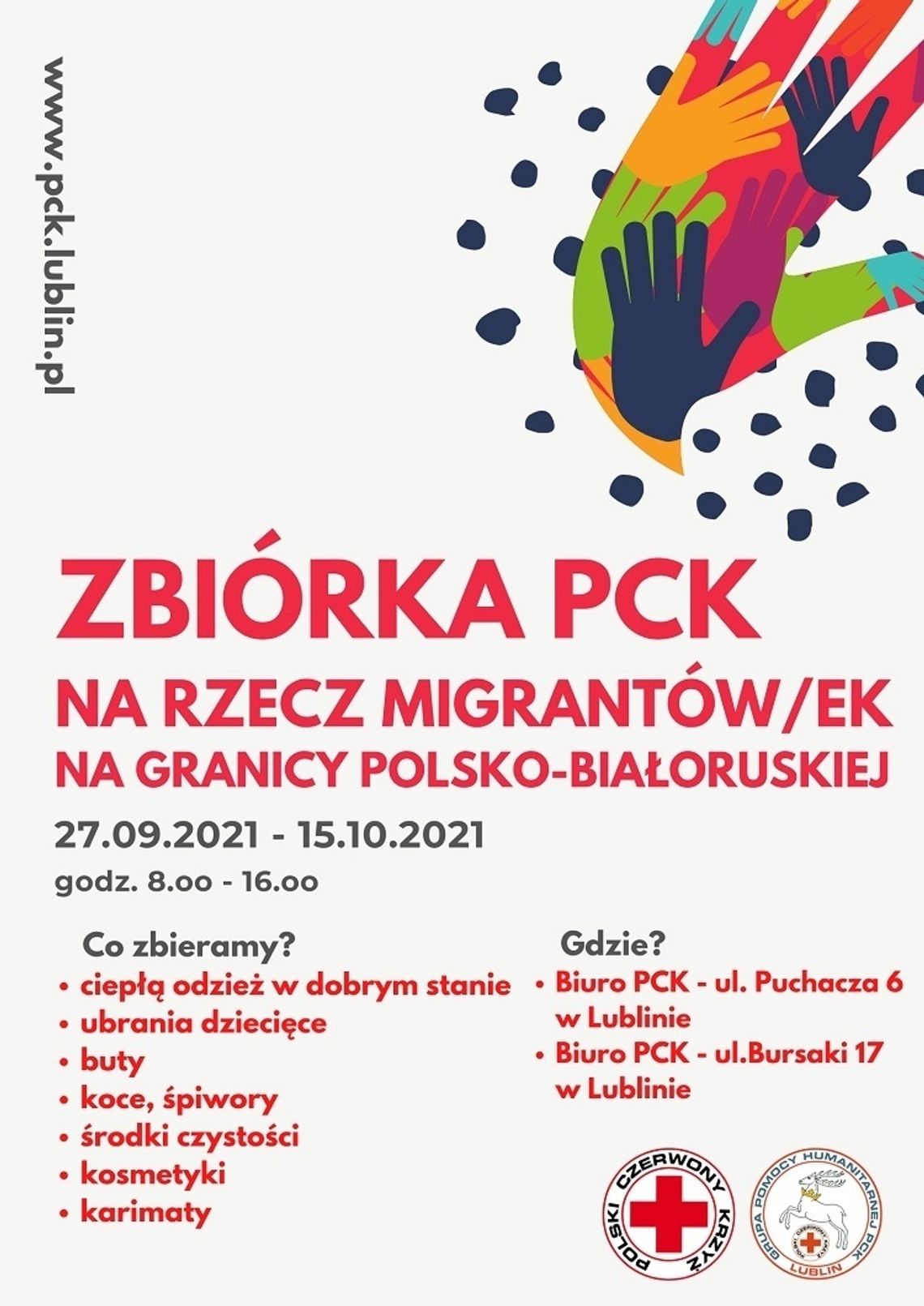 PCK rozpoczyna zbiórkę na rzecz migrantów - komunikat