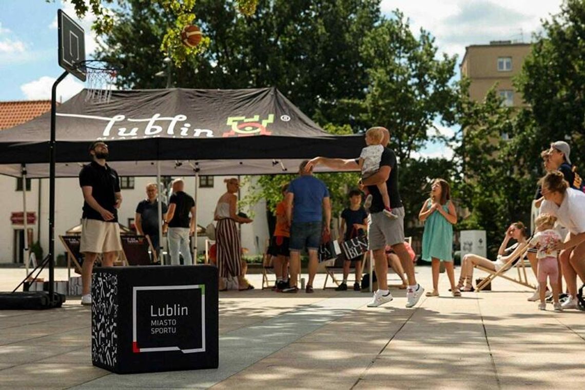Plac Litewski zamieni się w koszykarską arenę. Przed nami „Łączy nas sport, łączy nas Lublin”