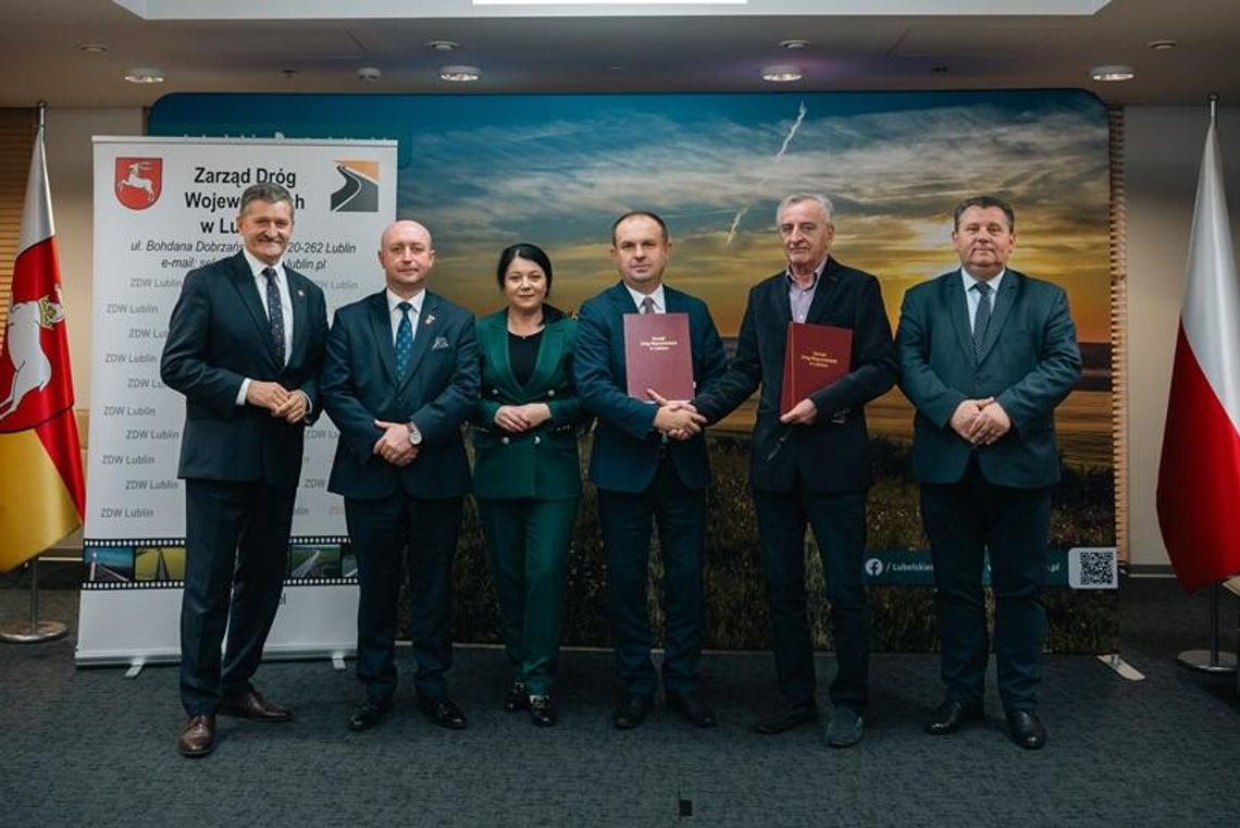 Podpisano umowę na remont drogi wojewódzkiej nr 844 Hrubieszów–Modryniec