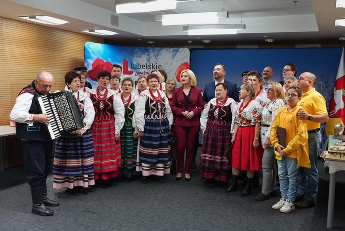 Podziękowanie za promowanie lubelskiej tradycji kulinarnej dl KGW.